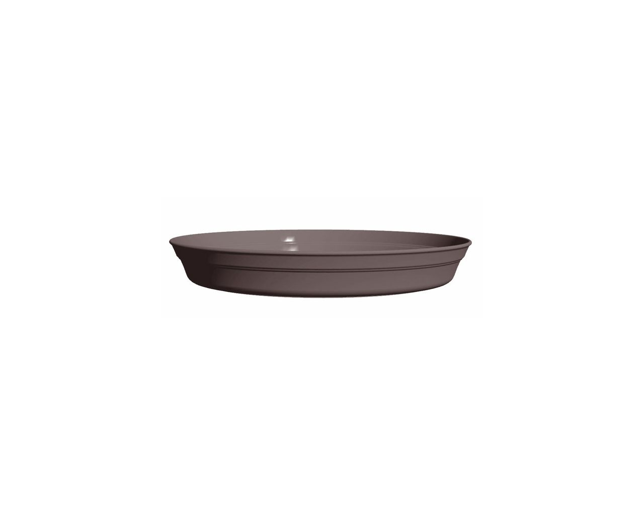 Soucoupe poetic roméo, taupe, ronde Ø 17,2 cm - BHR